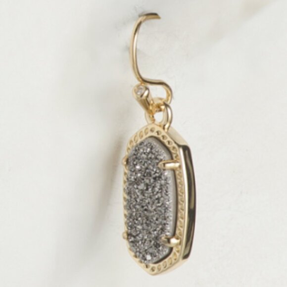 KENDRA SCOTT Gold Lee Earrings - Picture 3 of 3